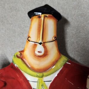 Platter Certified International Italian Chef Flatware Holder - Red, Black, White